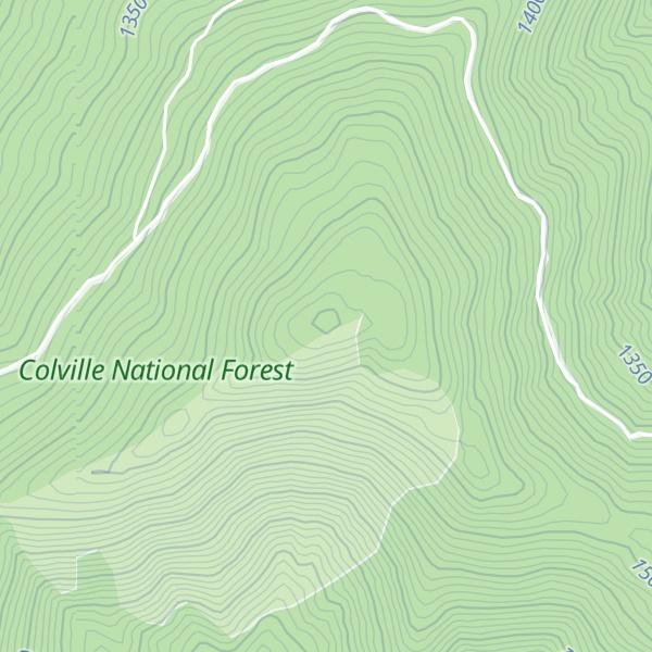 Map of Blacktail Butte