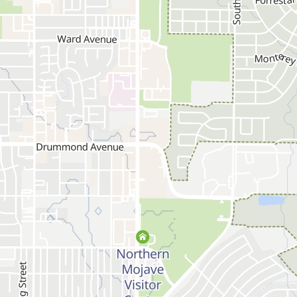 Map of California Welcome Center - Ridgecrest