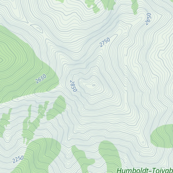 Map of Santa Rosa Peak