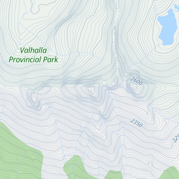 Map of Mount Prestley