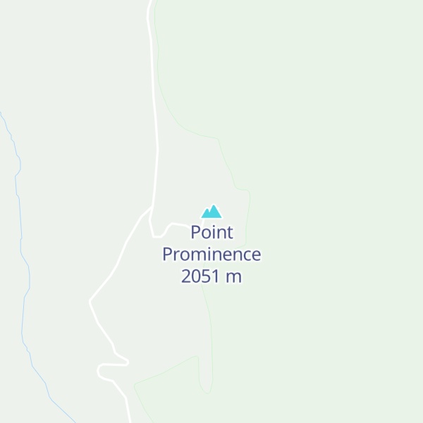 Map of Point Prominence