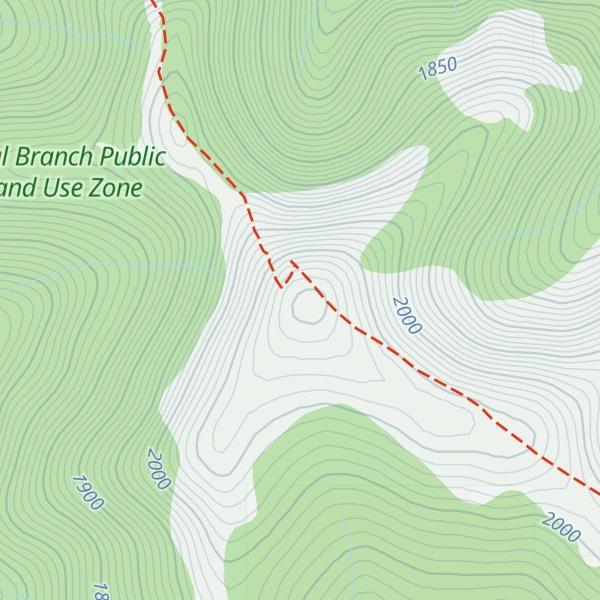 Map of Folding Mountain