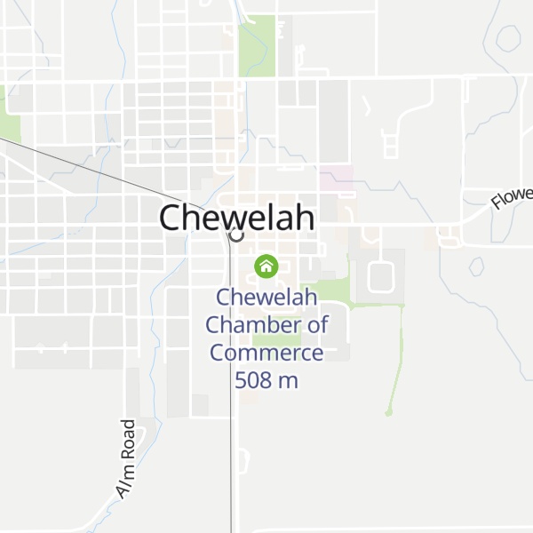 Map of Chewelah Chamber of Commerce