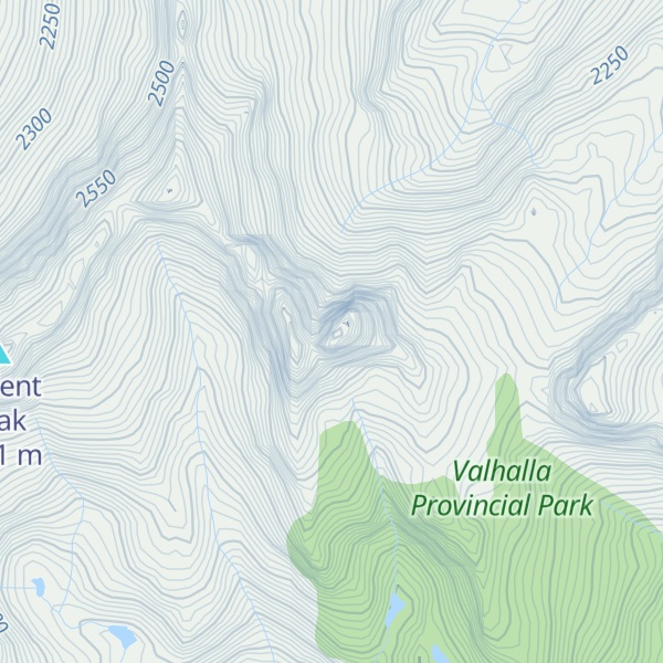 Map of Devils Dome