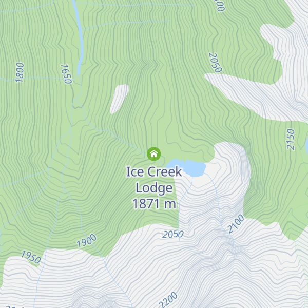 Map of Ice Creek Lodge