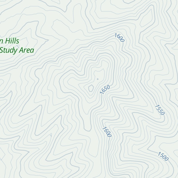 Map of Bowden Hills
