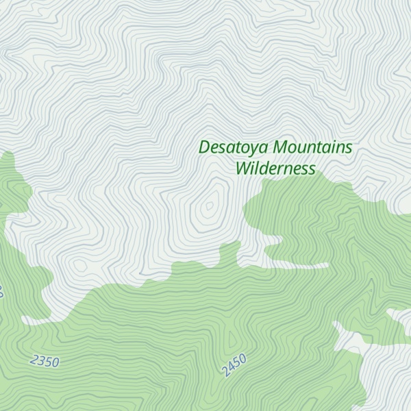 Map of Bald Mountain