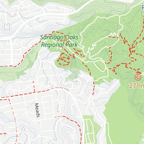 Map of Rattlesnake Peak