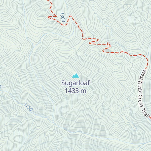 Map of Sugarloaf