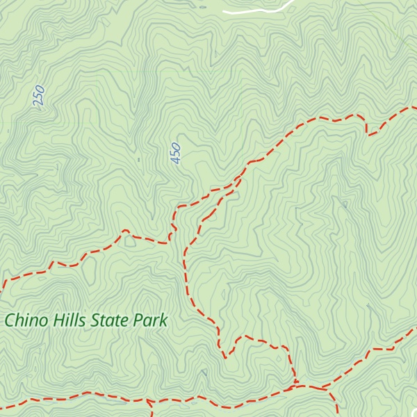 Map of Gilman Peak
