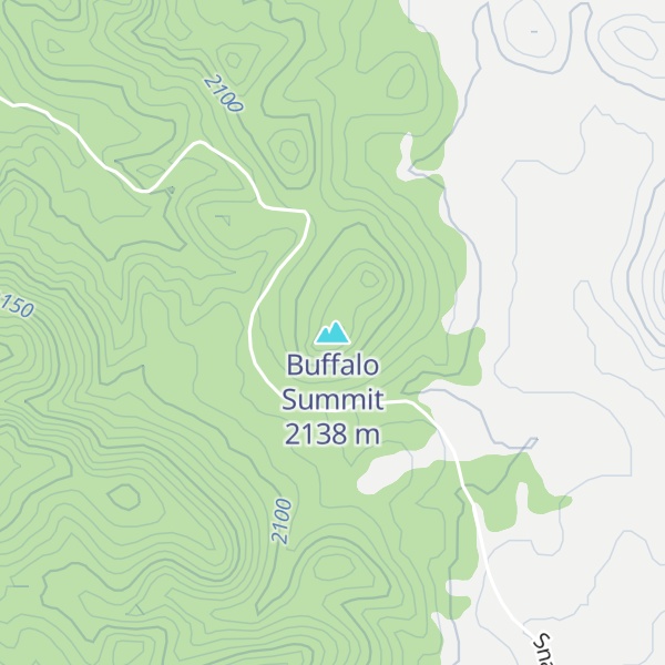 Map of Buffalo Summit