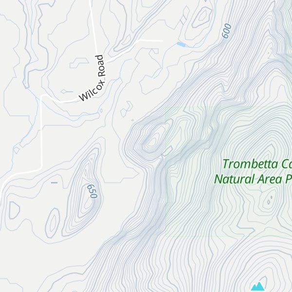 Map of Eagle Peak