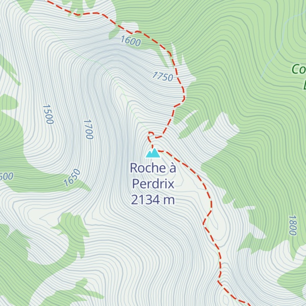 Map of Roche à Perdrix