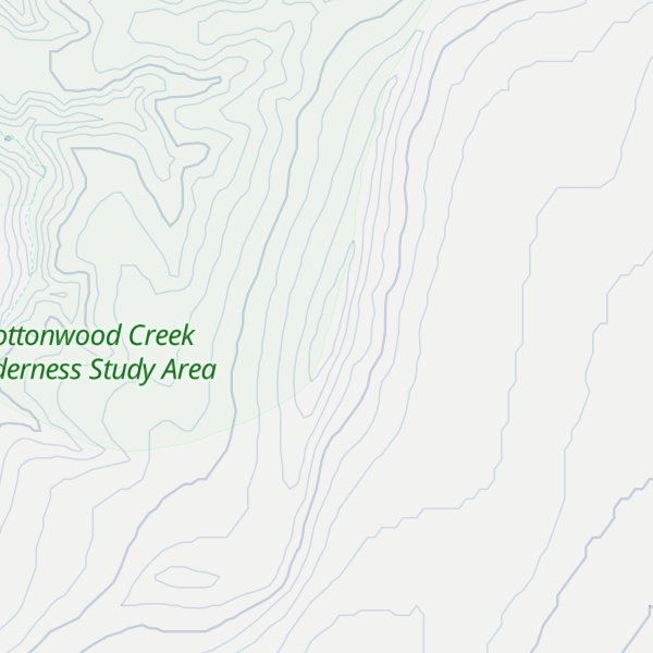 Map of Red Butte