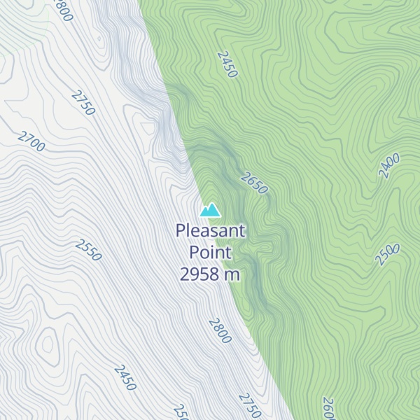 Map of Pleasant Point
