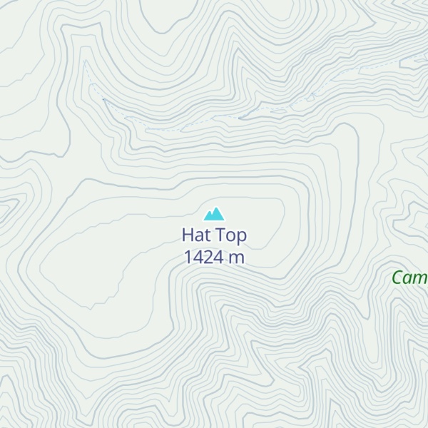 Map of Hat Top