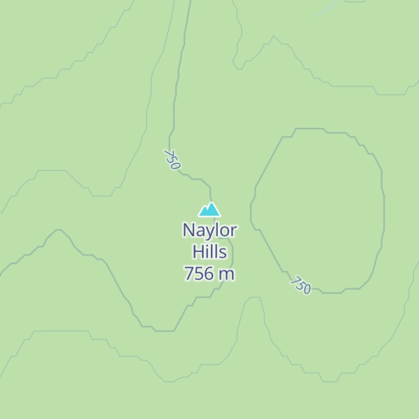 Map of Naylor Hills