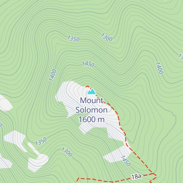 Map of Mount Solomon