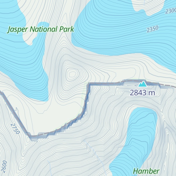 Map of Siege Peak
