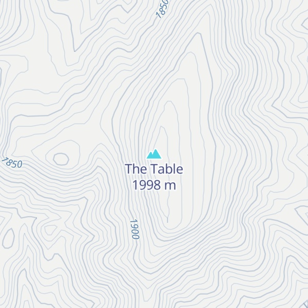 Map of The Table