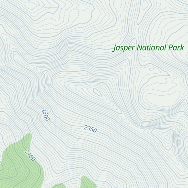 Map of Antler Mountain