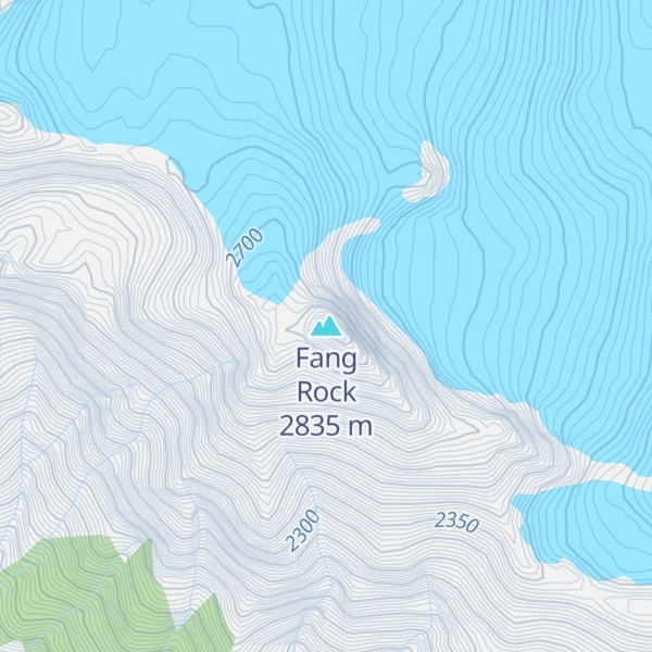 Map of Fang Rock