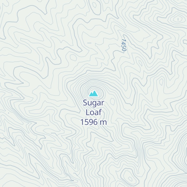 Map of Sugar Loaf