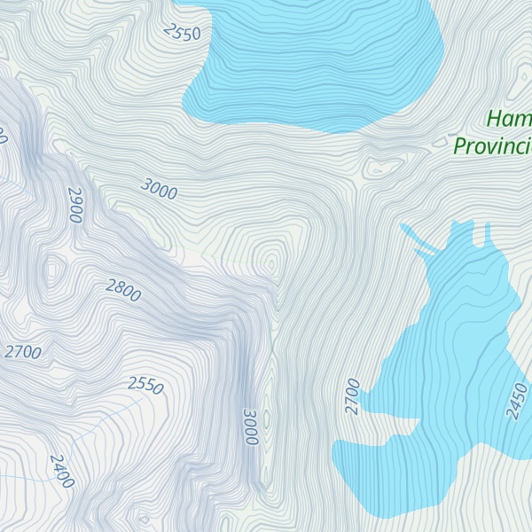 Map of Ghost Mountain