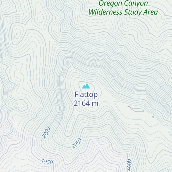 Map of Flattop