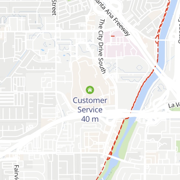 Map of Customer Service