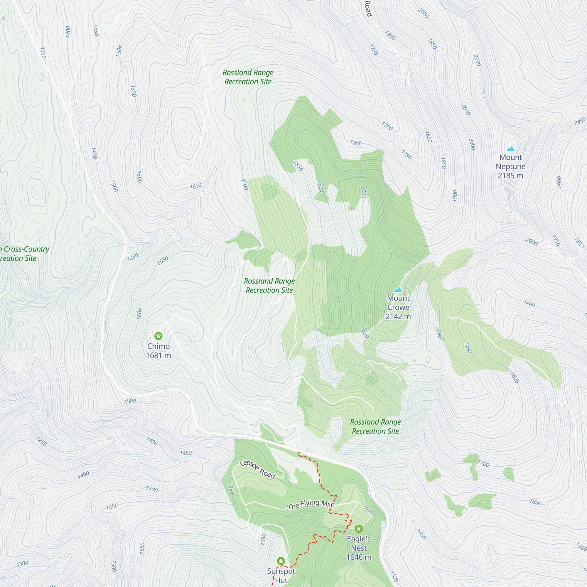 Mosquito Cabin map