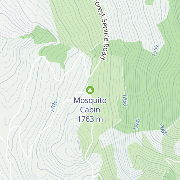Map of Mosquito Cabin