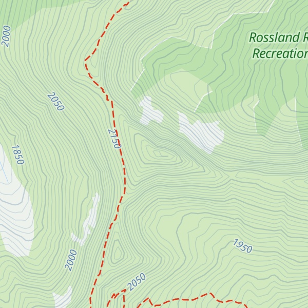 Map of Mount Plewman