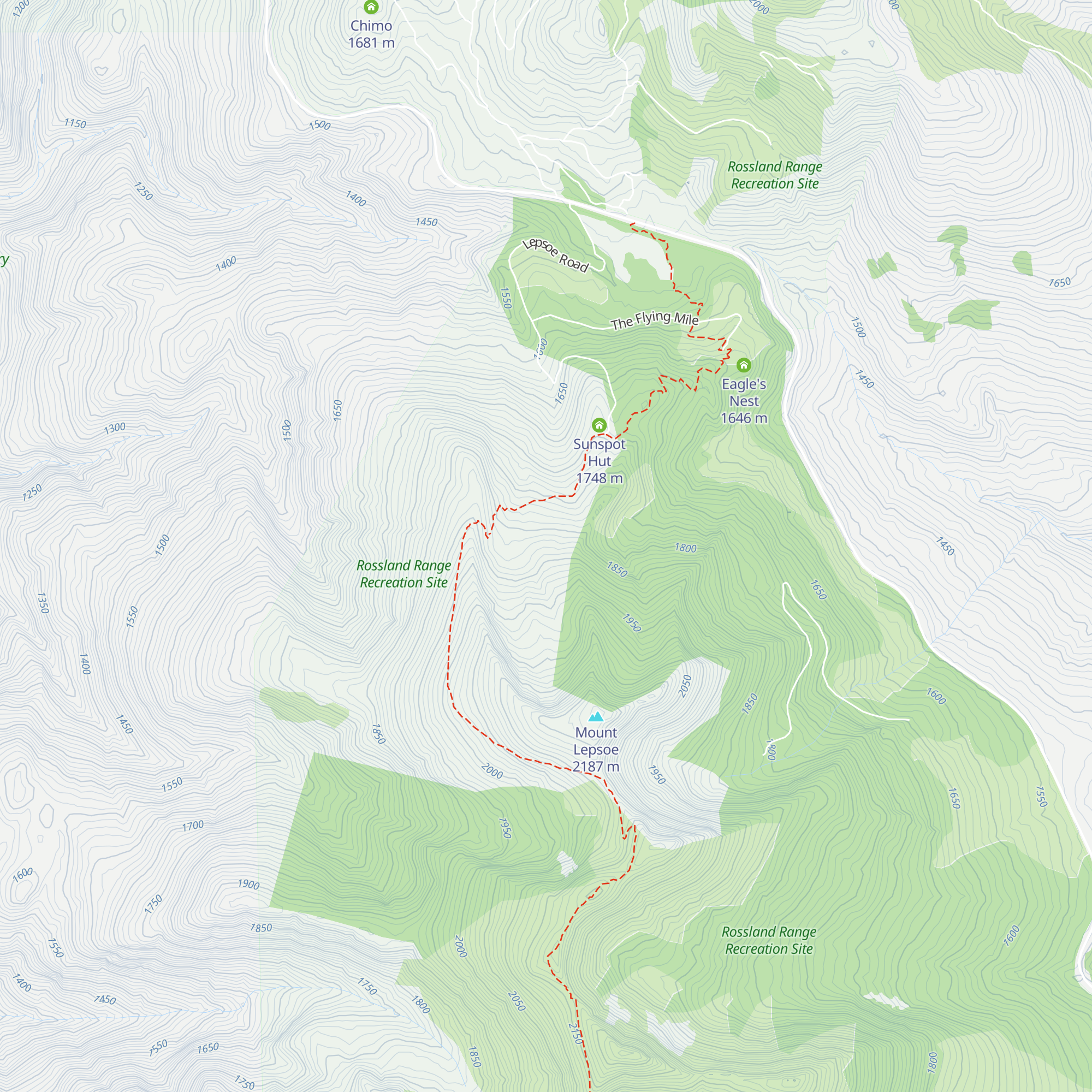 Lepsoe Basin Cabin map