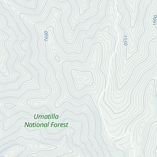 Map of Griffin Peak