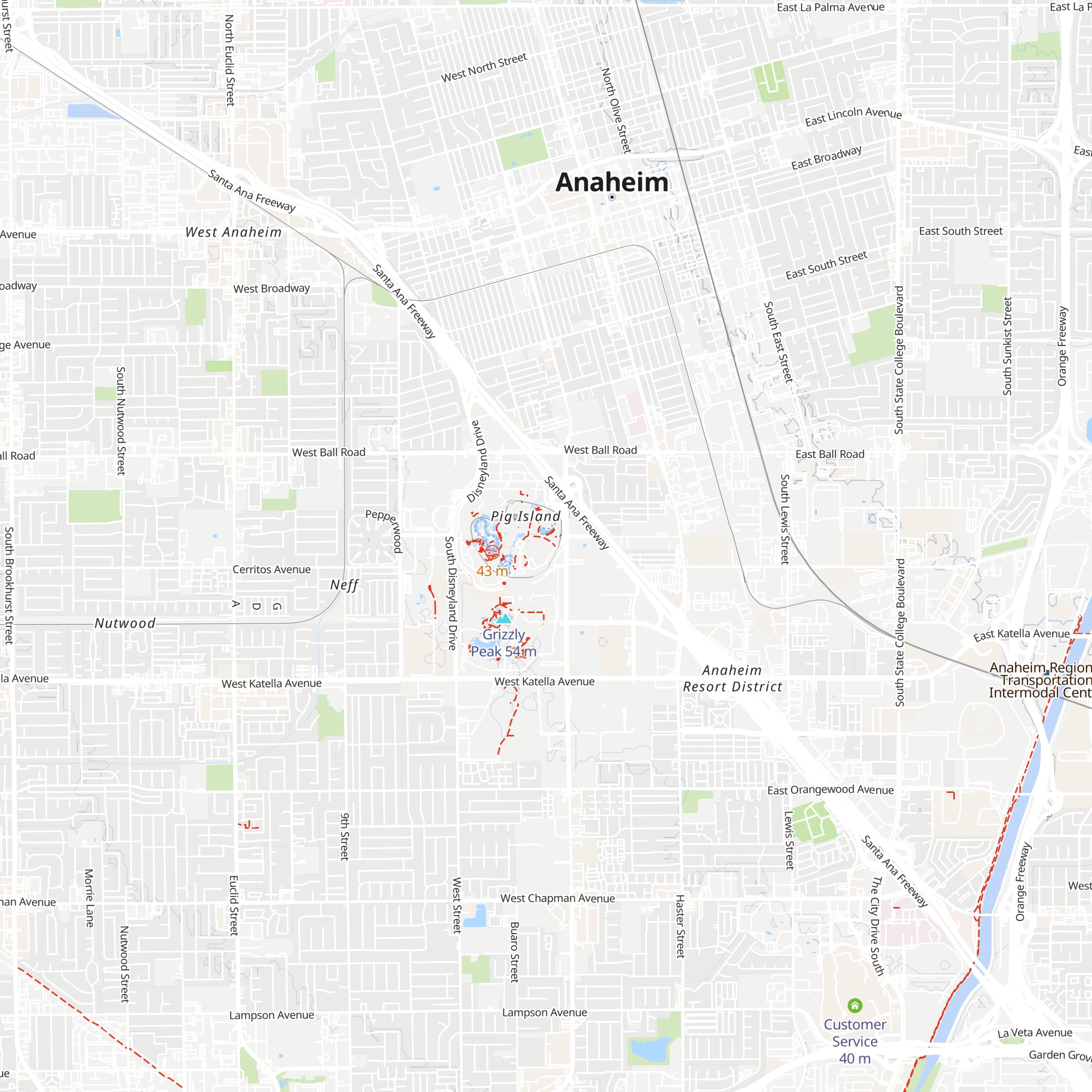 Guest Information: DAS Distrubution map