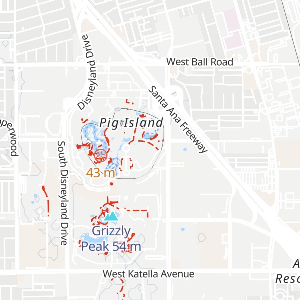 Map of Guest Information: DAS Distrubution