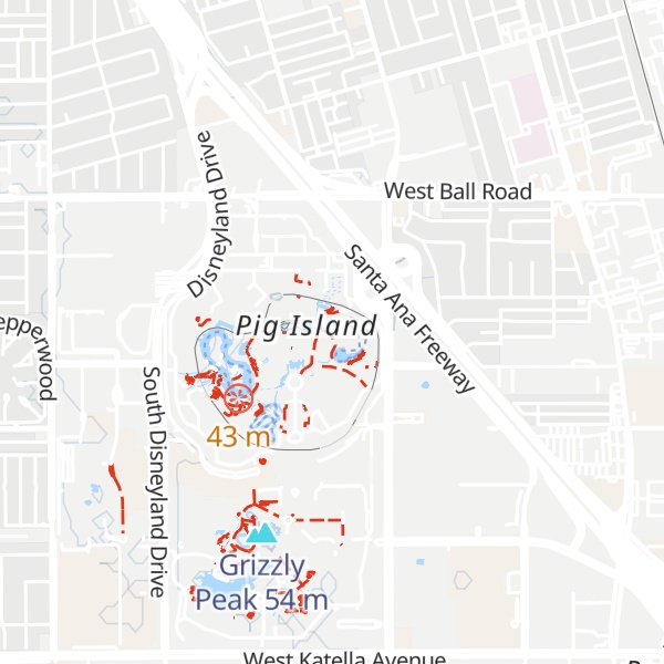 Map of Guest Information: DAS Distrubution