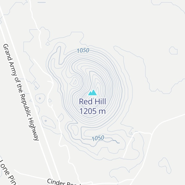 Map of Red Hill