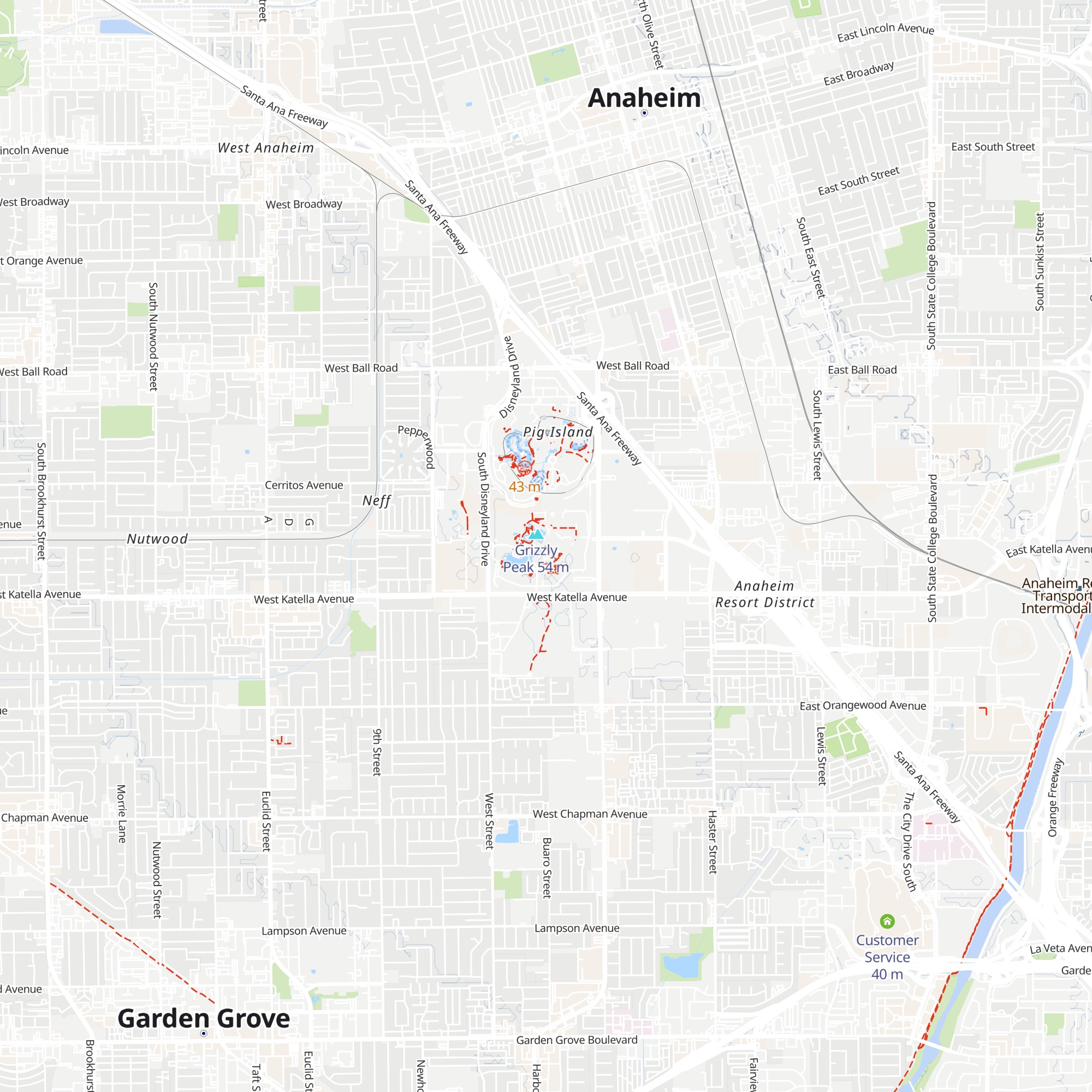 Guest Information: DAS Distrubution map