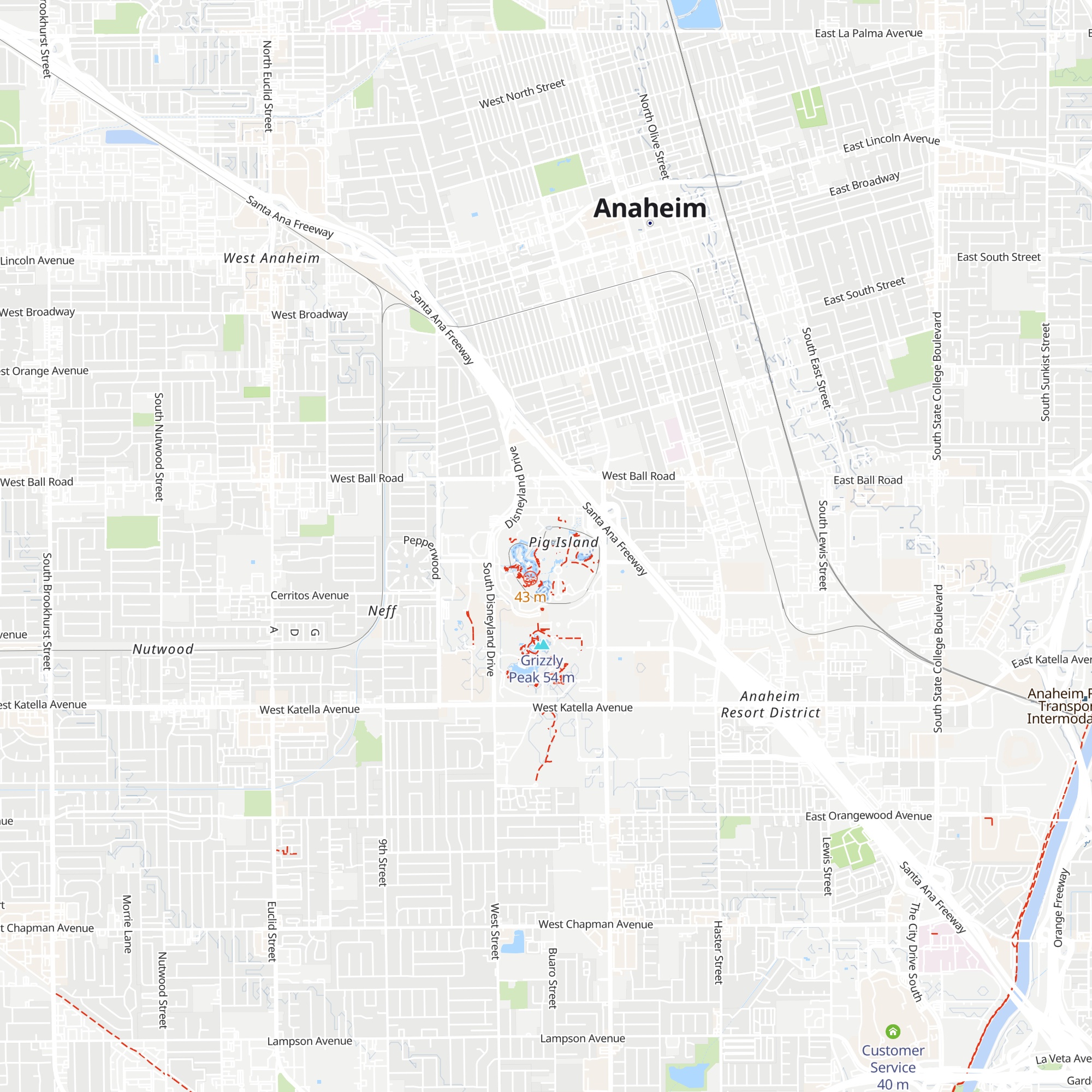 Guest Information: DAS Distrubution map