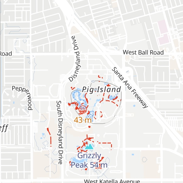 Map of Guest Information: DAS Distrubution