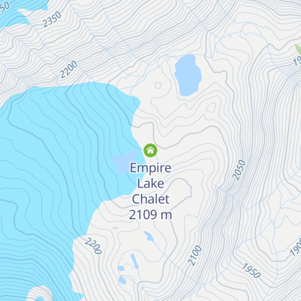 Map of Empire Lake Chalet