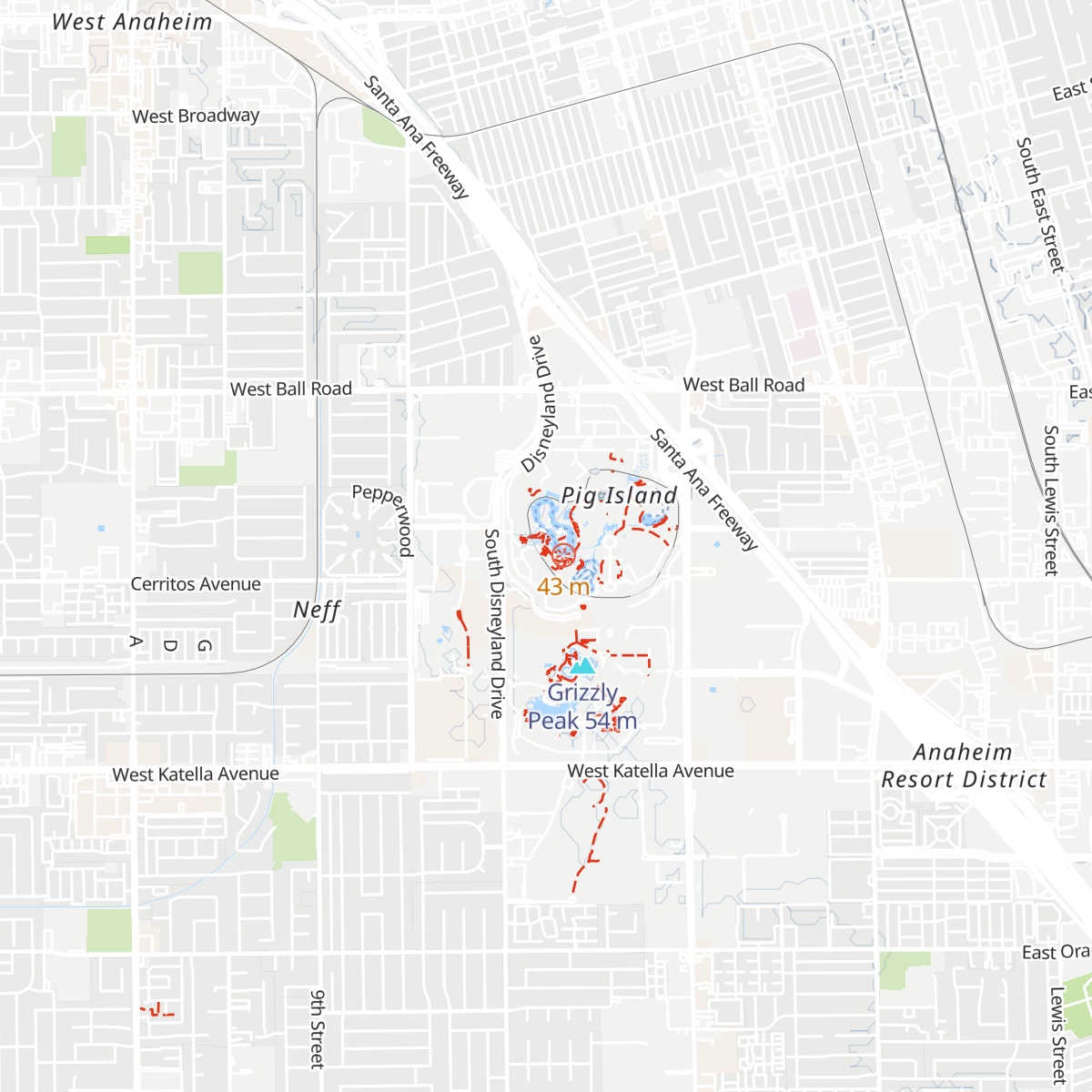 Guest Information: DAS Distribution map