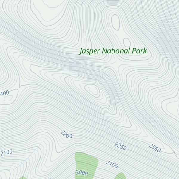 Map of Grisette Mountain