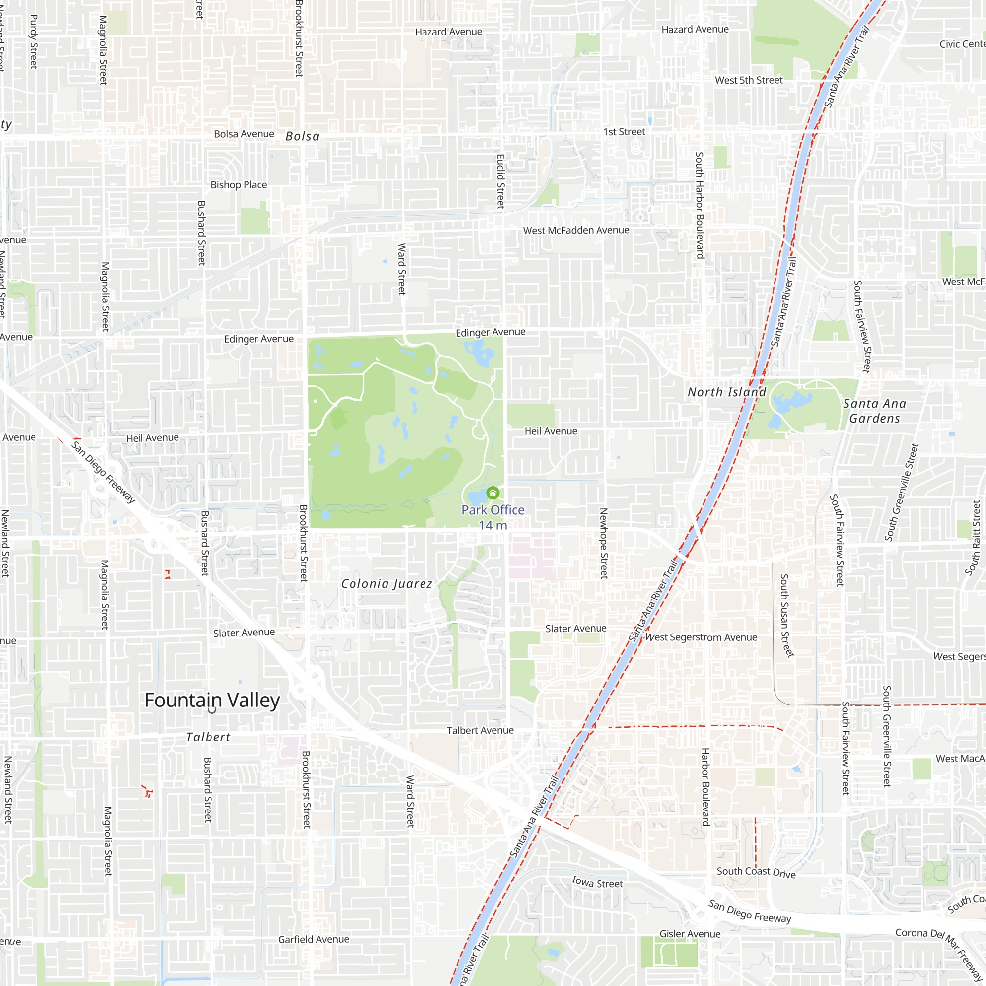 Park Office map