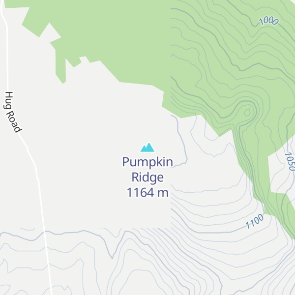 Map of Pumpkin Ridge