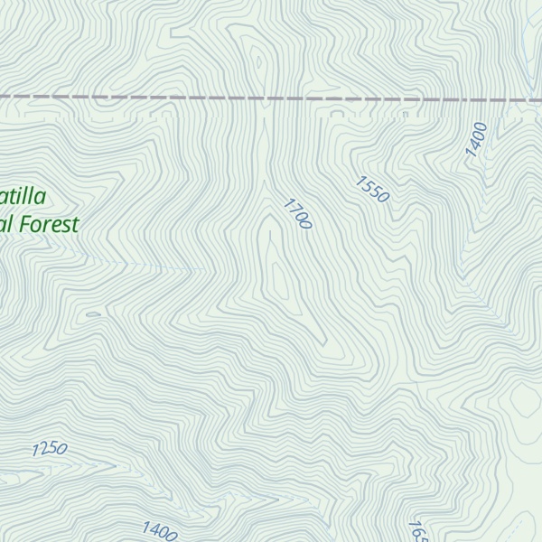 Map of Paradise Ridge