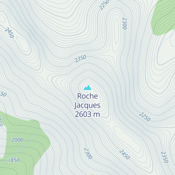Map of Roche Jacques