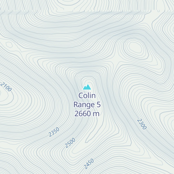 Map of Colin Range 5